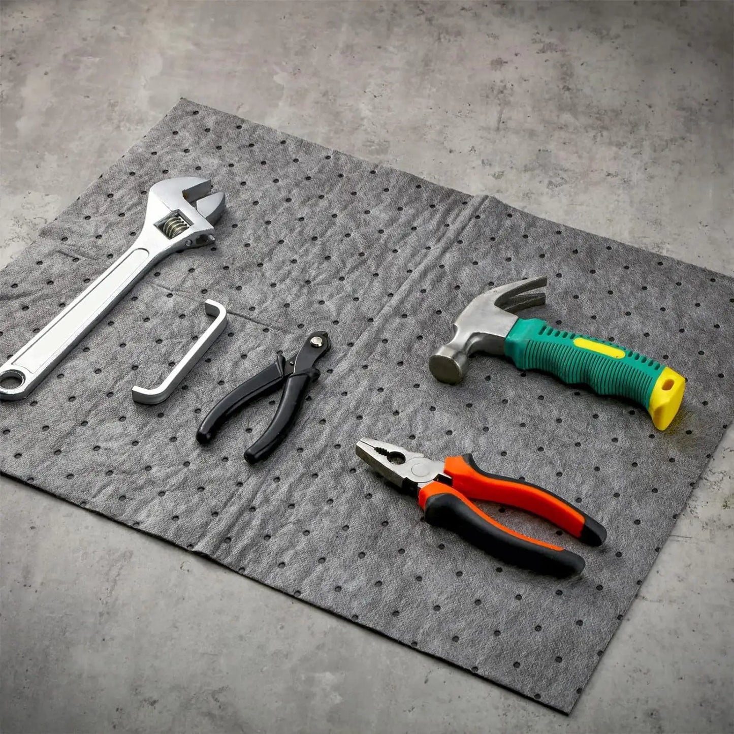 30-Count of Oil Absorbing Mats for Garage & Kitchen Use