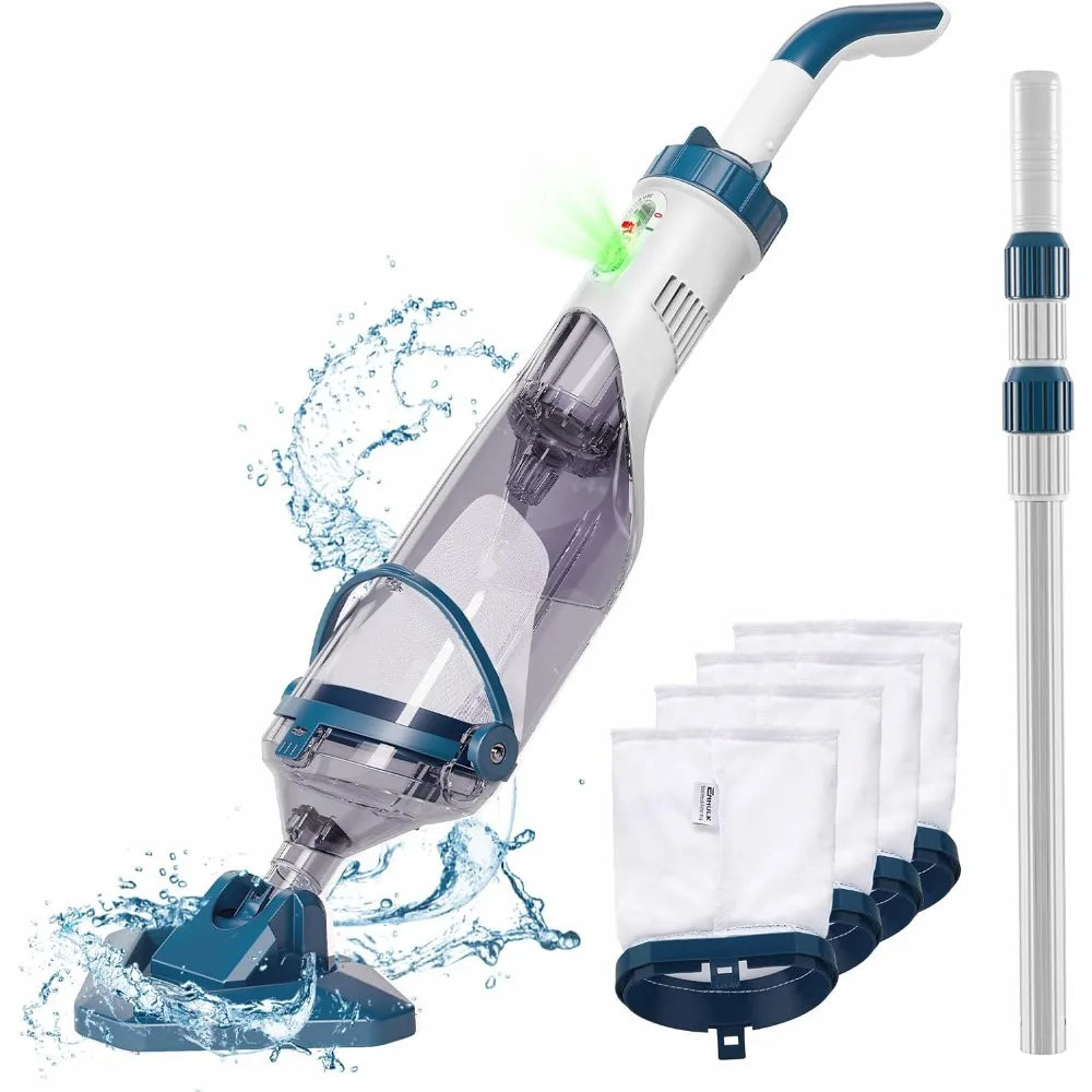 Pool Vacuum (Updated Model): Above Ground, 1H Run, Telescopic Pole