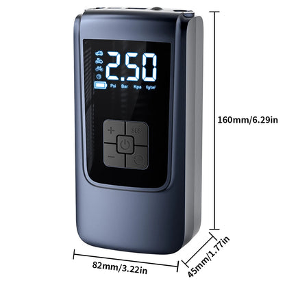 Digital Air Pump 150PSI: Portable Wireless Car Tire Inflator